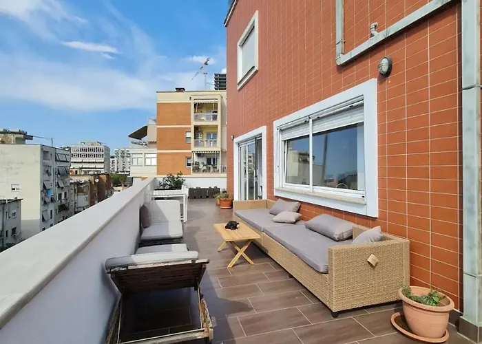140m2 Floorcentral Loft 24hr Self Check-in * Тирана